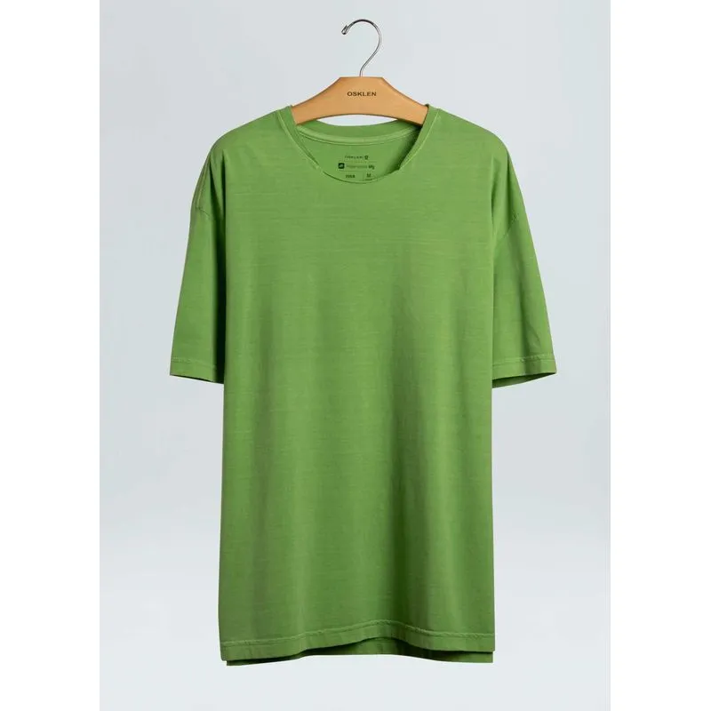 T-shirt over ecodye - verde - GG