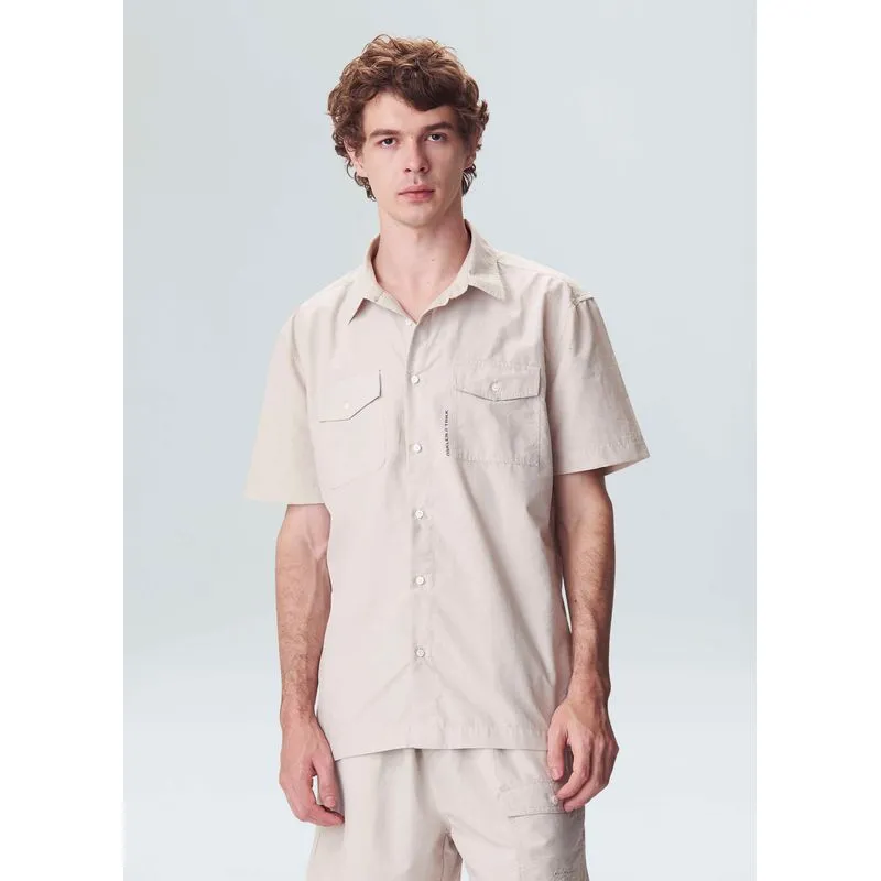 Camisa utility trekking mc - areia - P