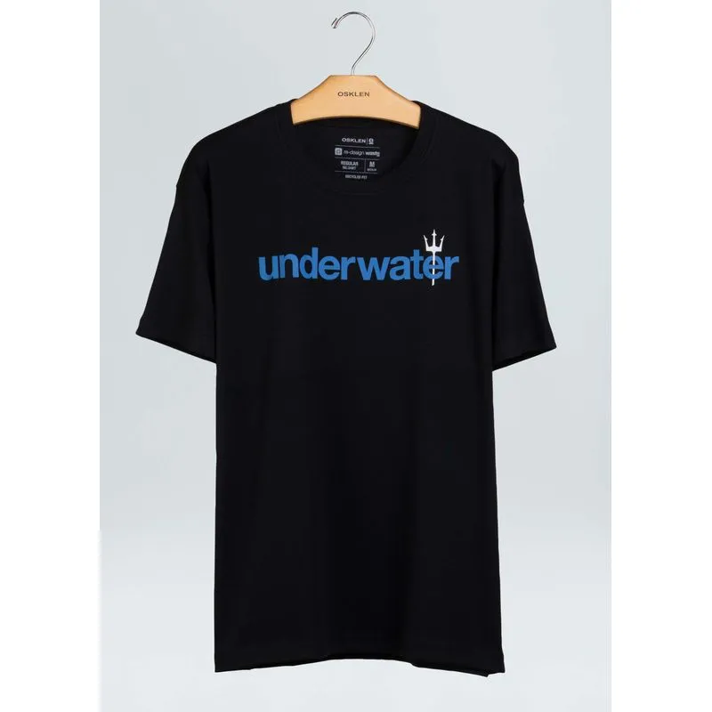 Big shirt underwater - preto - GG