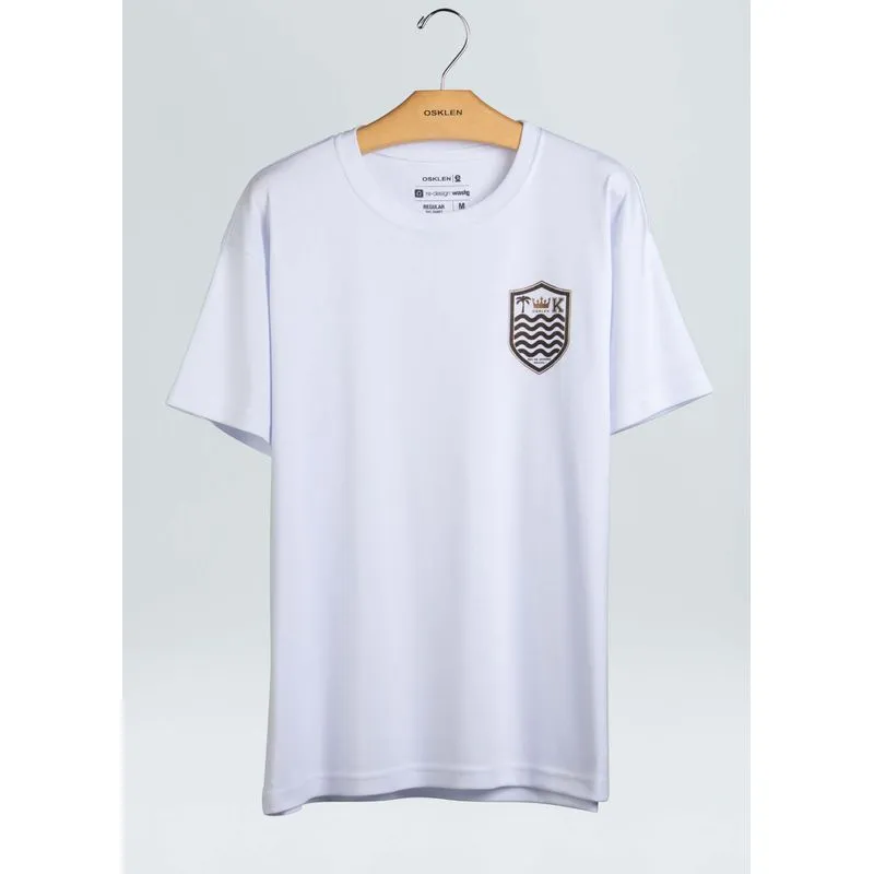 Big shirt brasão wood Big shirt brasao wood - branco - P