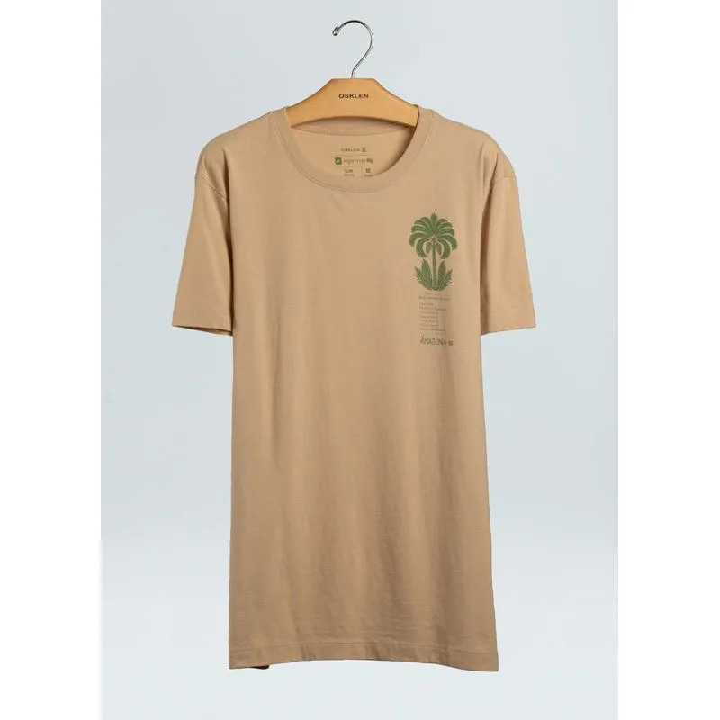 T-shirt vintage acaizeiro - bege - GG