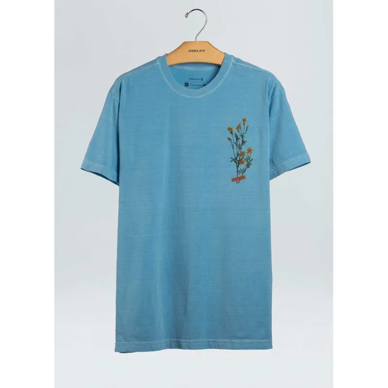 T-shirt stone amarelinha - azul - GG