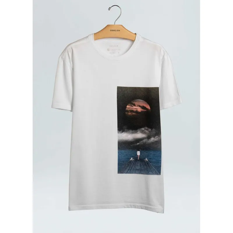T-shirt stone bridge - branco - P