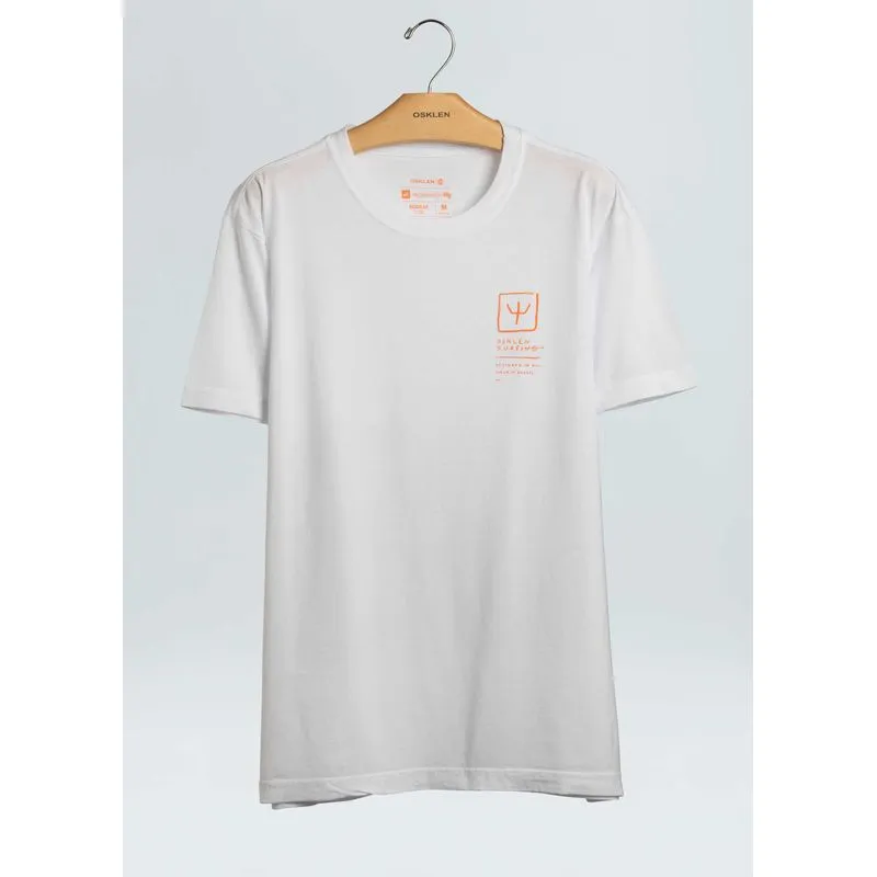 T-shirt stone color boards - branco - M