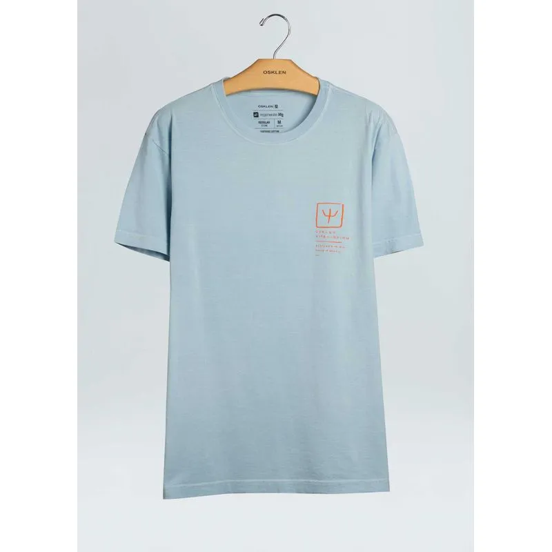 T-shirt regular stone kitesurf - azul - P