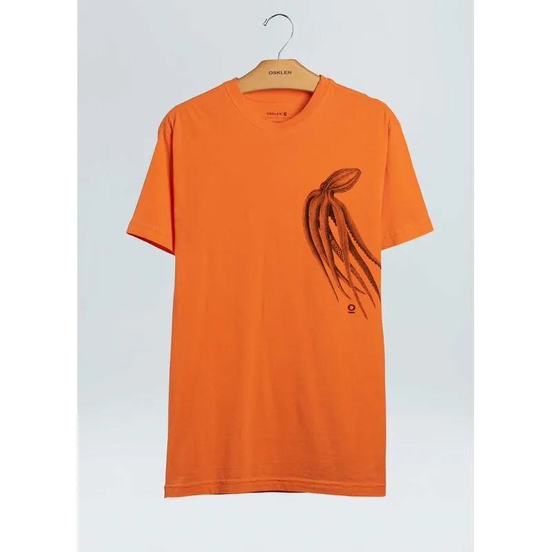 T-shirt stone polvo - laranja - M