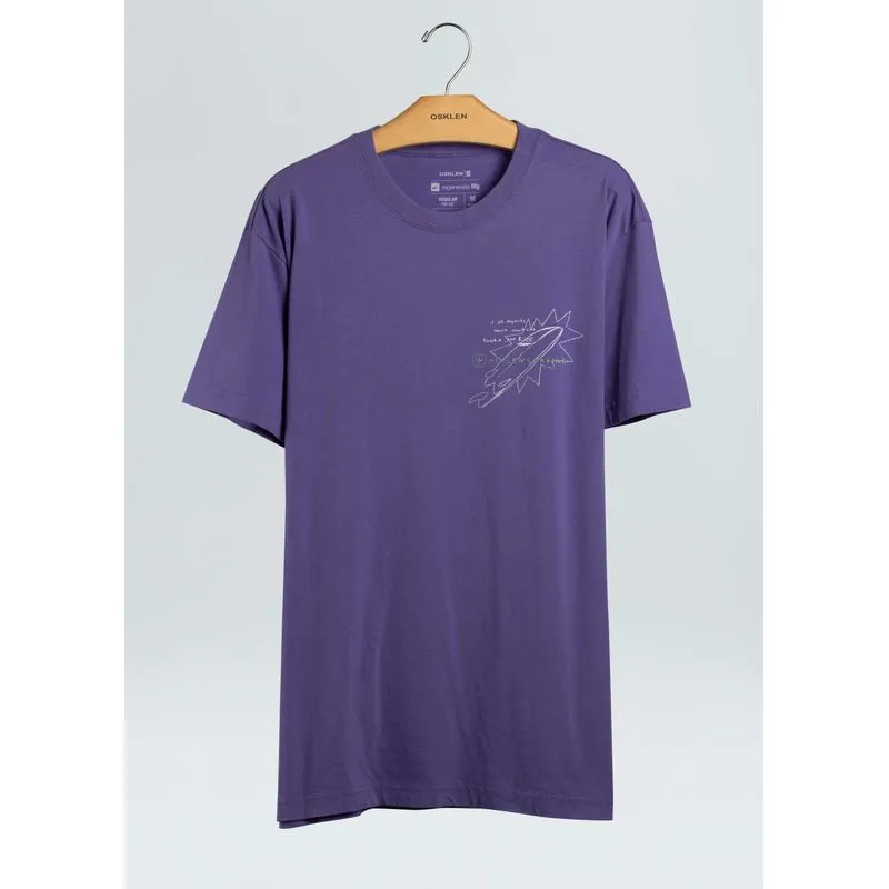 T-shirt vintage board - roxo - GG