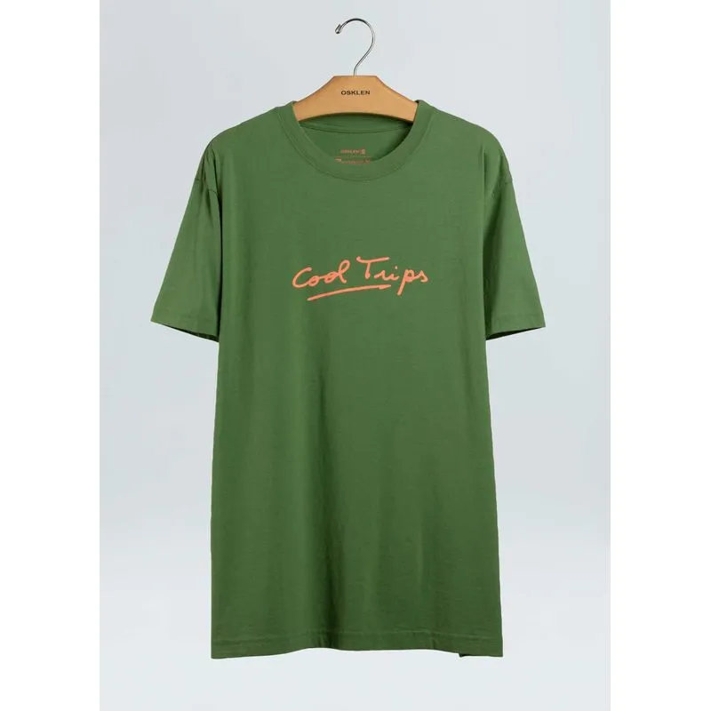 T-shirt vintage cool trips - verde - G
