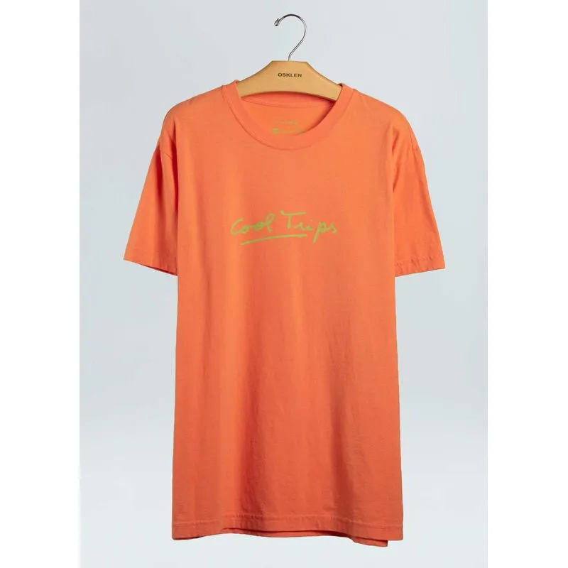 T-shirt vintage cool trips - laranja - G