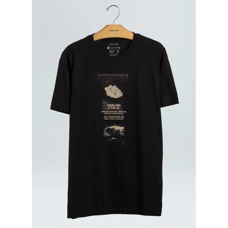 T-shirt vintage trkk experience - preto - GG