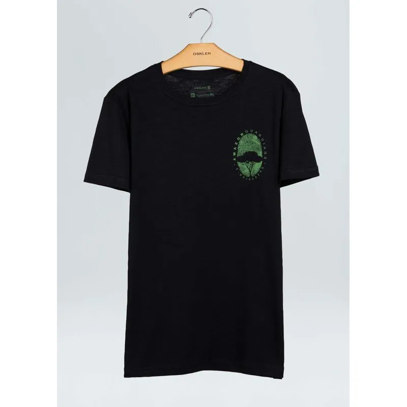 T-shirt org rough amazon guardians - preto - GG