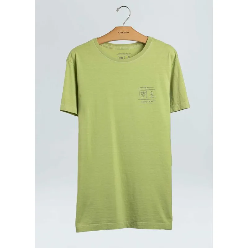 T-shirt stone ct signature - verde - G