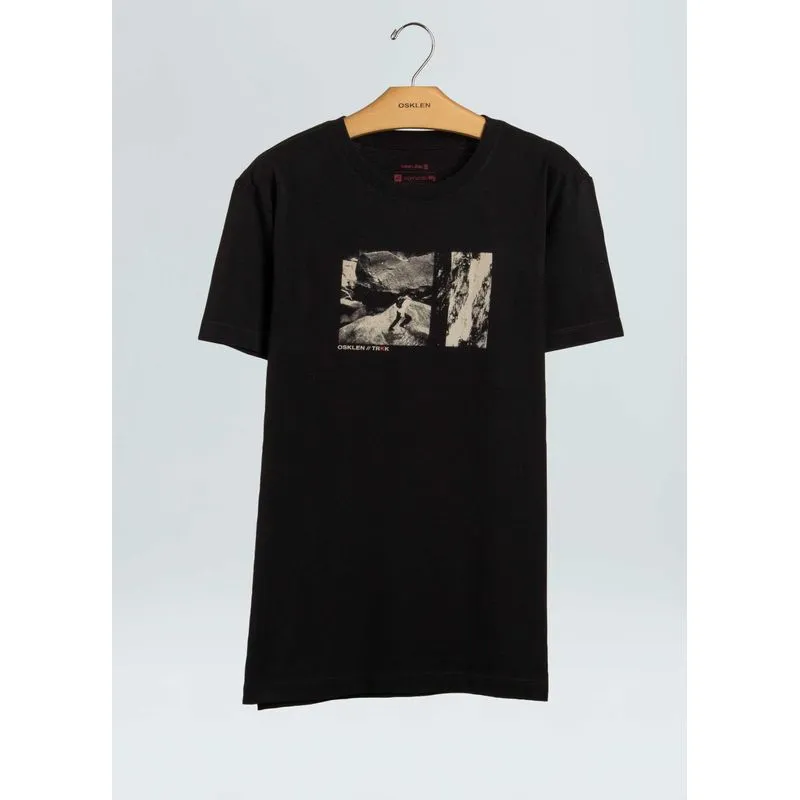 T-shirt vintage trkk mix - preto - G