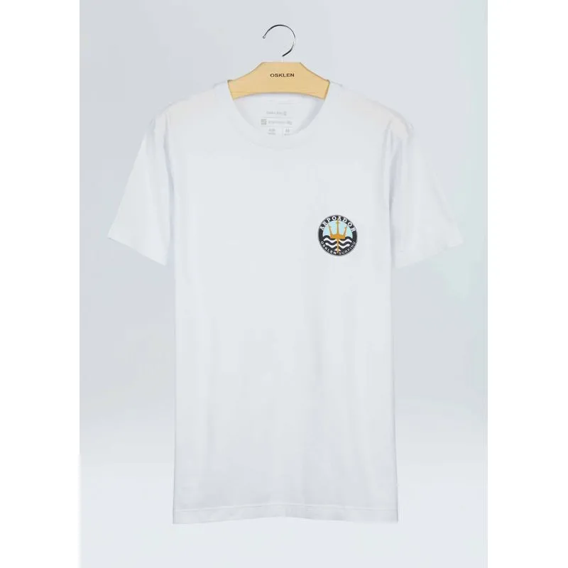 T-shirt vintage arpoador selo - branco - G
