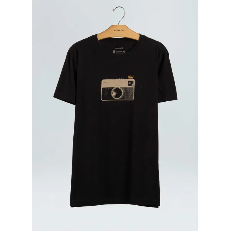 T-shirt vintage câmera photo T-shirt vintage camera photo - preto - G