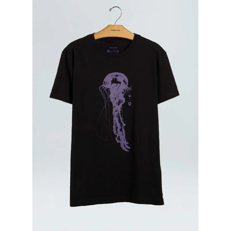 T-shirt vintage jellysh - preto - GG