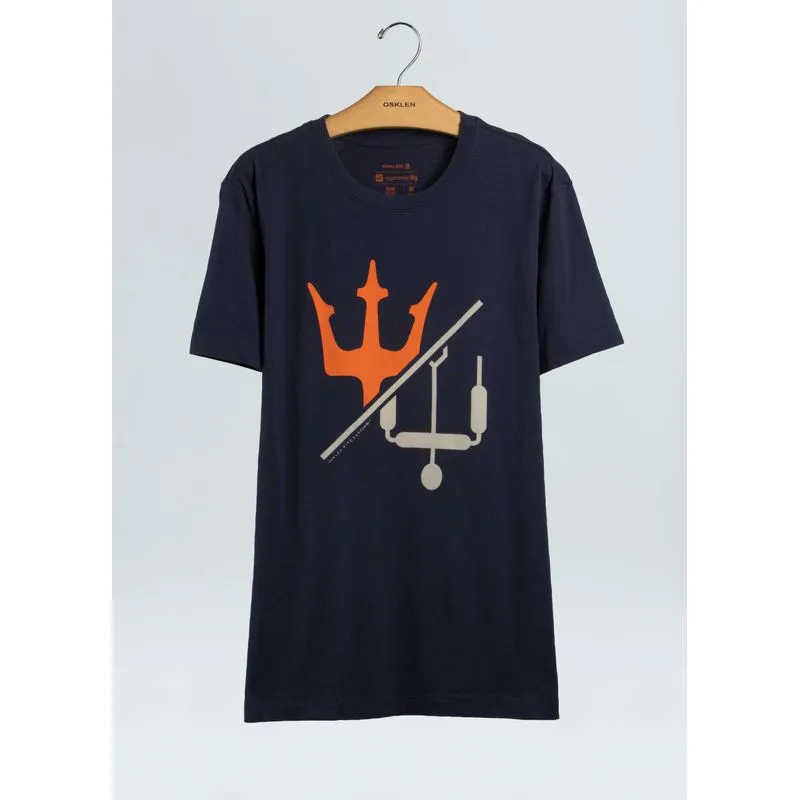 T-shirt vintage kitesurng 02 - azul marinho - G