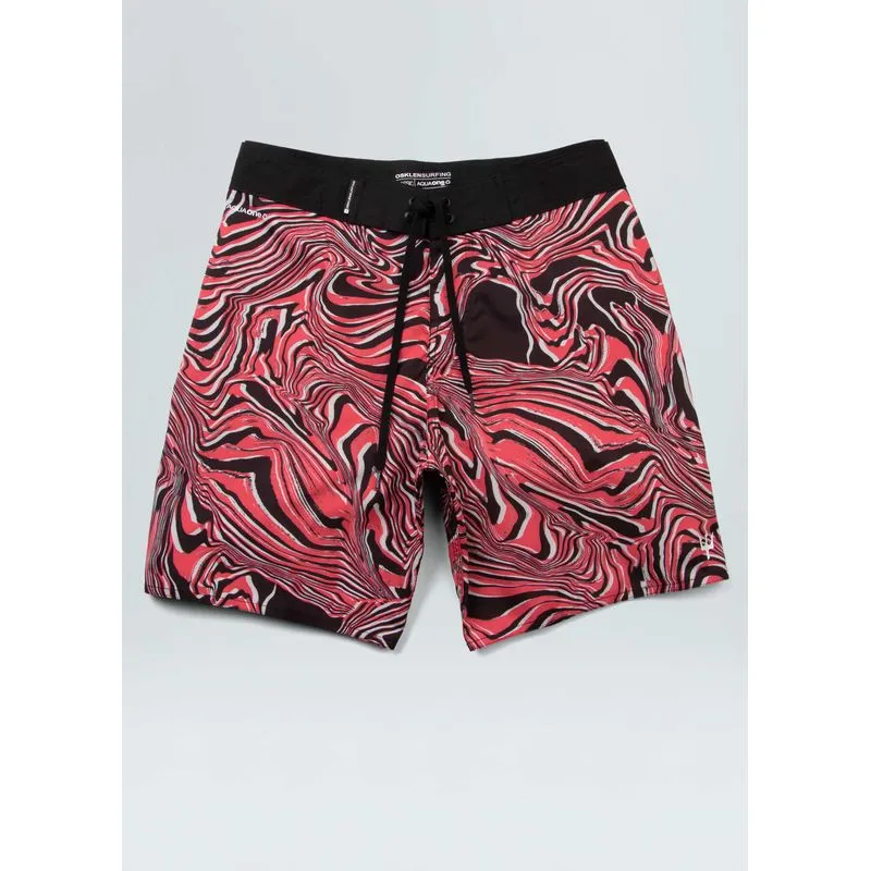 Bermuda surf pipeline tricolor - preto - 46