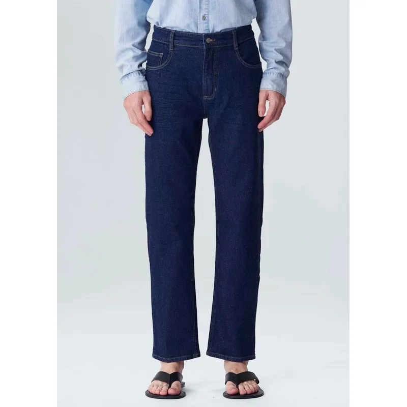 Calça jeans horto blue basic Calca jeans horto blue basic - azul - 42