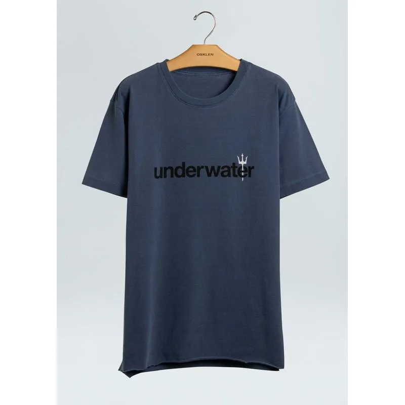 T-shirt double waterman - azul - M