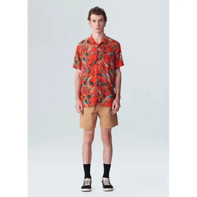 Camisa orquidea red mc - vermelho - G
