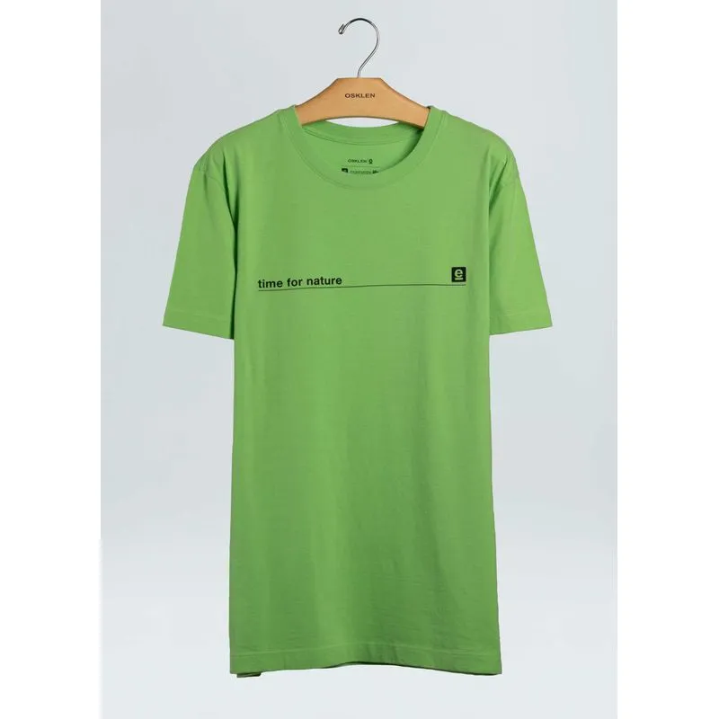 T-shirt vintage time for nature - verde - GG