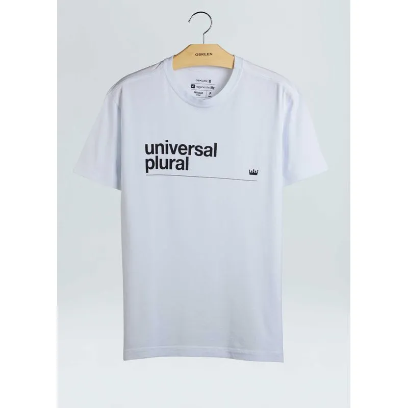 T-shirt stone universal plural - branco - G