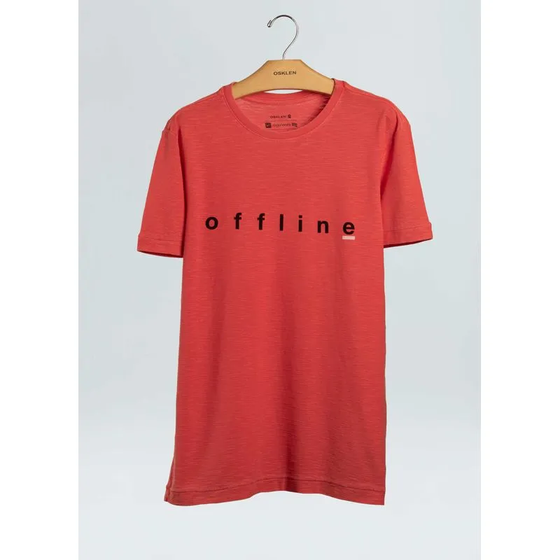 T-shirt rough ofine - vermelho - GG