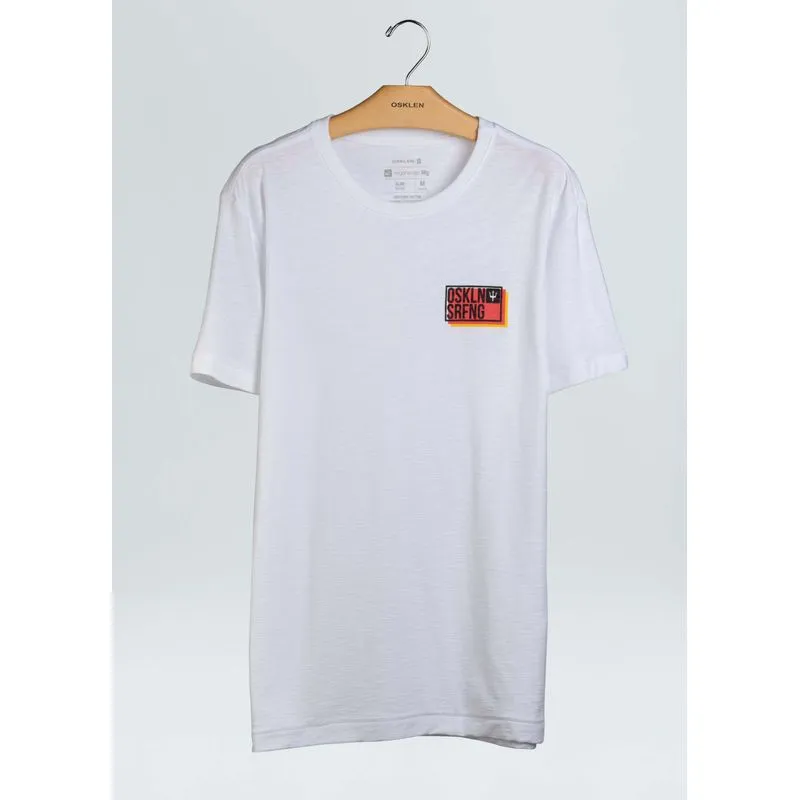 T-shirt rough osklnsrfng - branco - GG