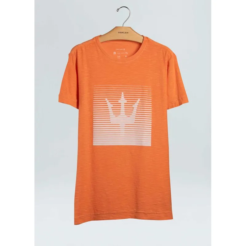 T-shirt rough tridente graco - laranja - P
