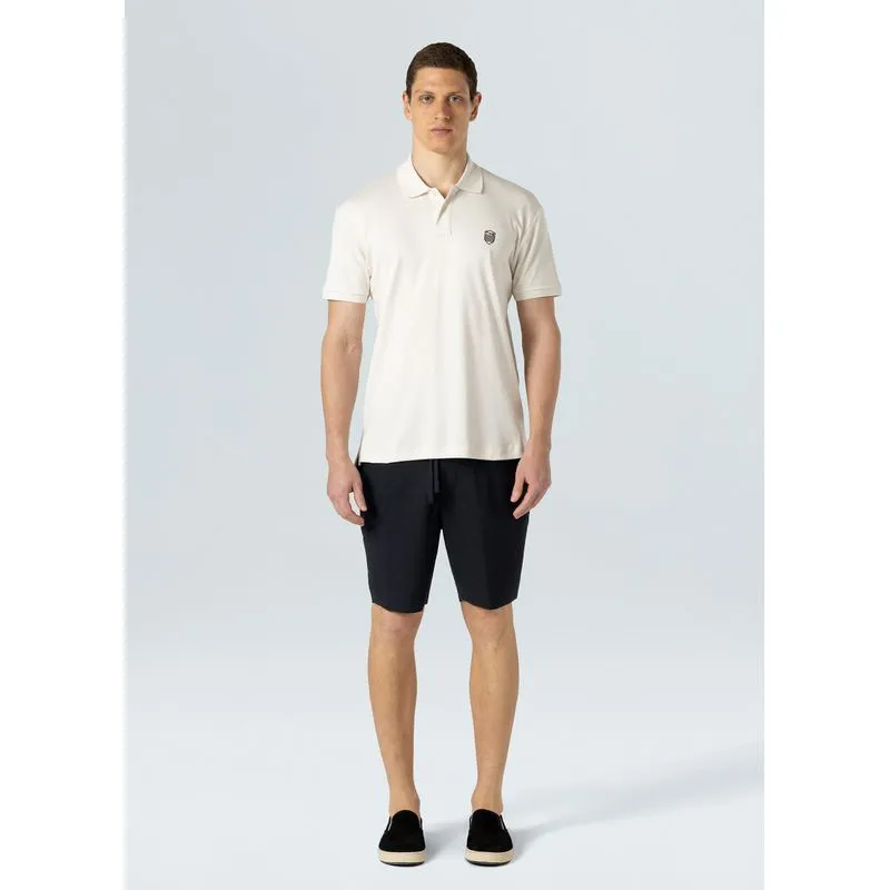 Polo supersoft brasão Polo supersoft brasao - off white - M