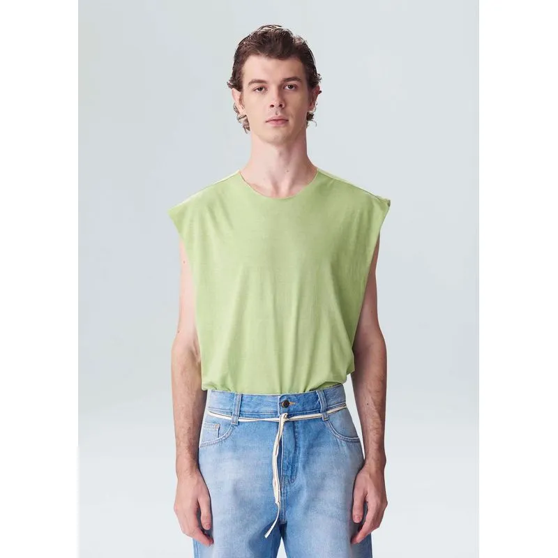 T-shirt sleeveless zen ii - verde - P