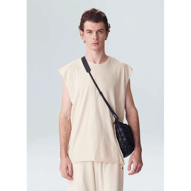 T-shirt sleeveless zen ii - areia - P