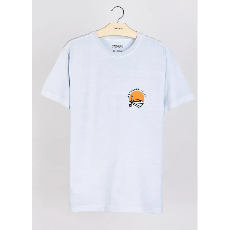 T-shirt stone 7 arpoador - azul - G