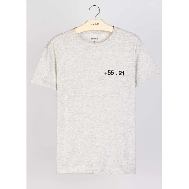 T-shirt 55 21 - cinza - GG