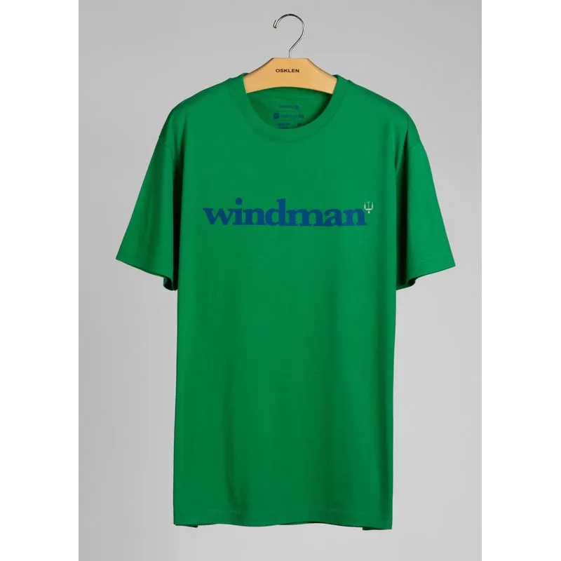 T-shirt vintage windman - verde - G