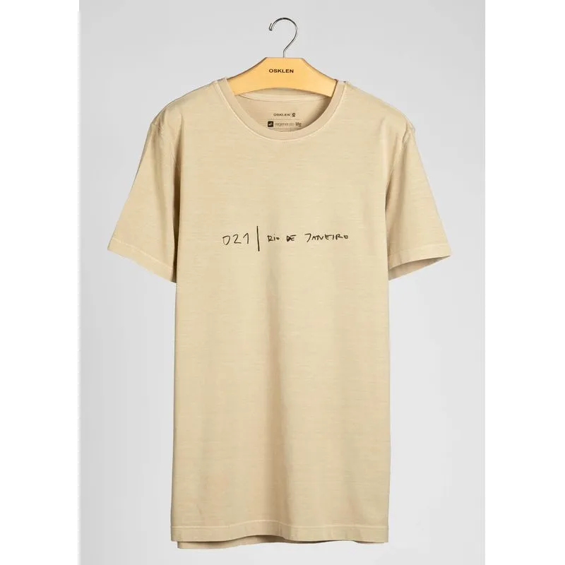 T-shirt stone 021 - marrom - G