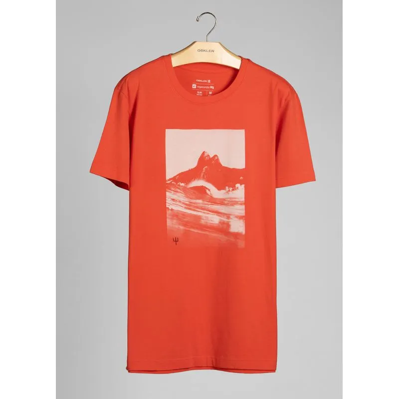 T-shirt vintage ipa red - laranja - G