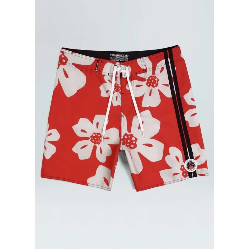 Bermuda surf maxi flower - vermelho - 46
