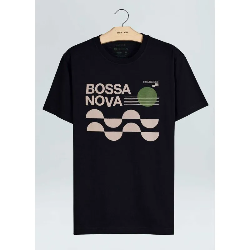 T-shirt vintage bossa nova - preto - M