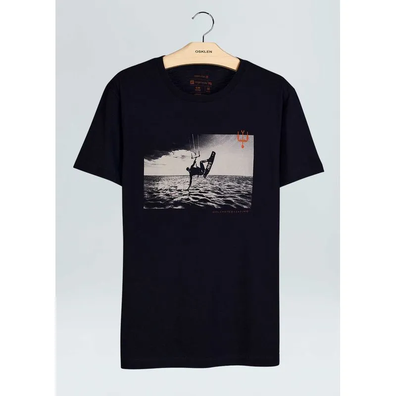 T-shirt vintage kite - preto - P