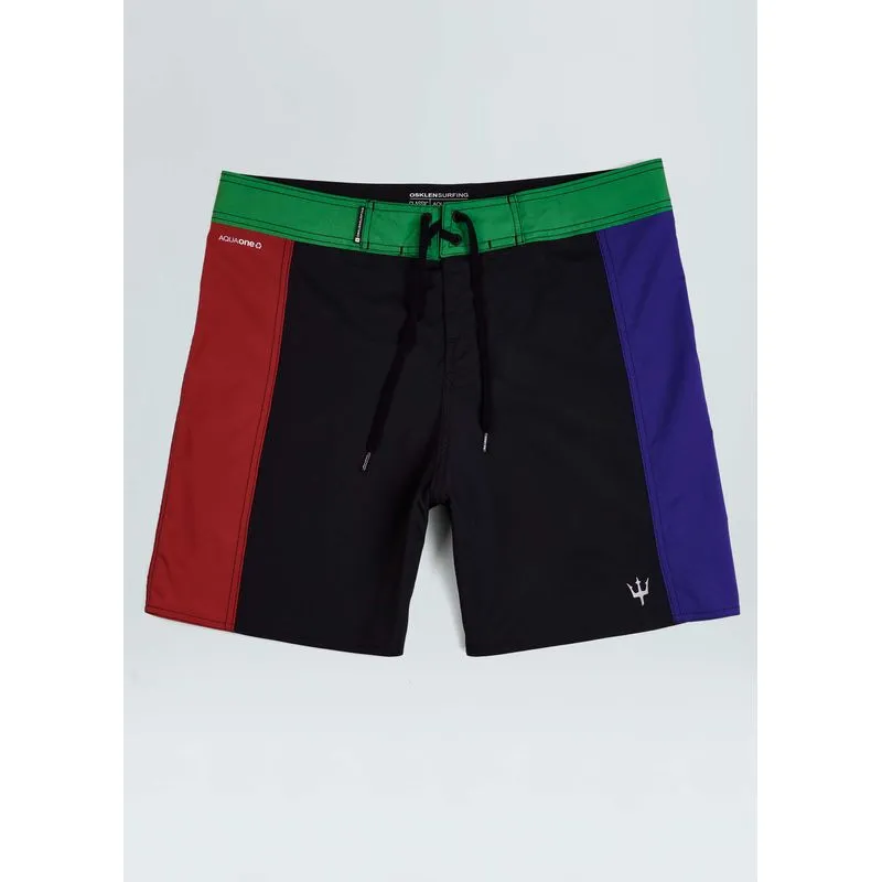 Bermuda surf estampada esfera sidecut - preto - 42