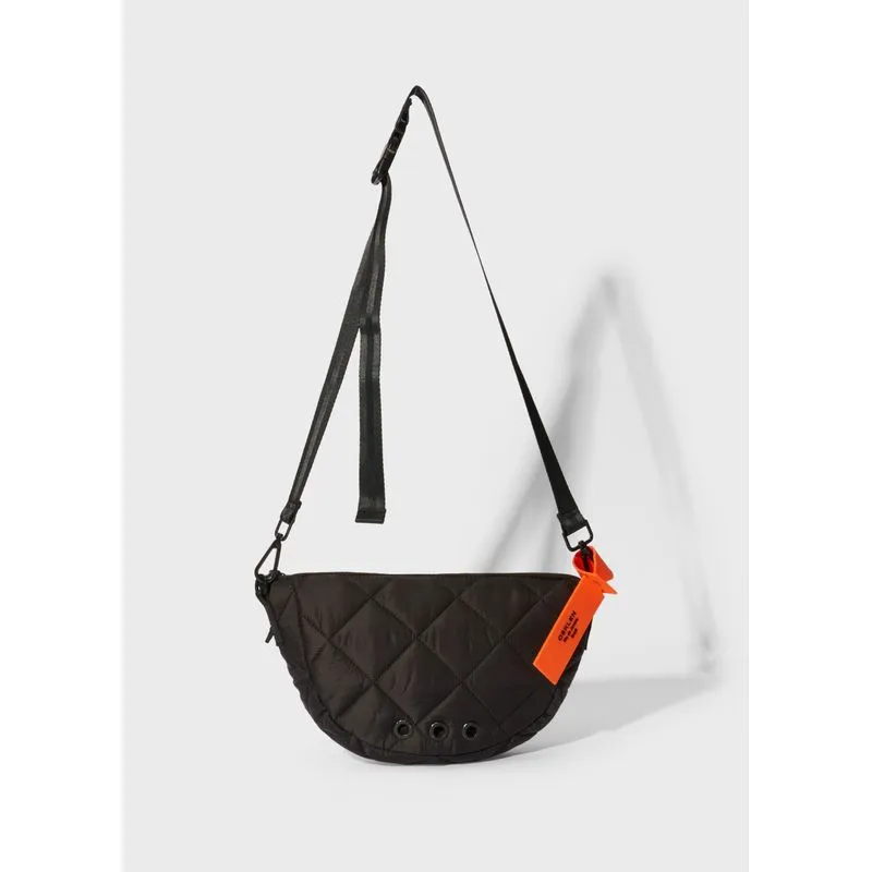Bolsa mini andiroba nylon matelassê Bolsa mini andiroba nylon matelasse - preto - UN
