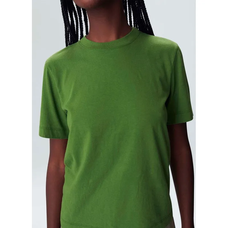 T-shirt washed fit T-shirt fem washed fit - verde - P