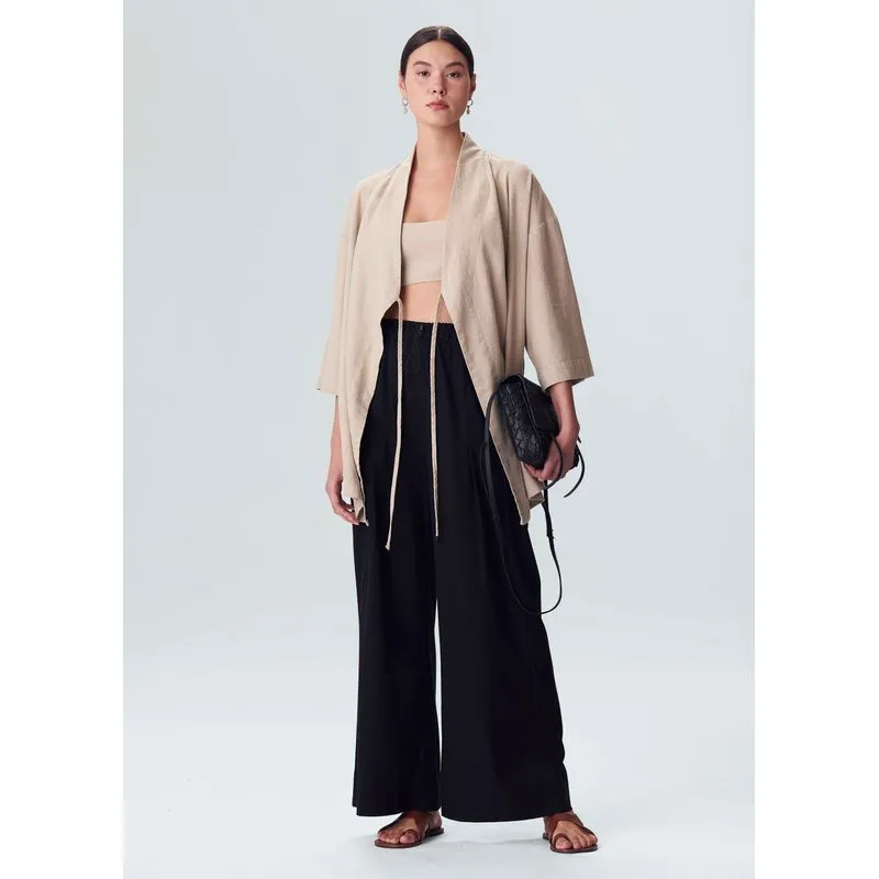 Kimono linen - natural - P