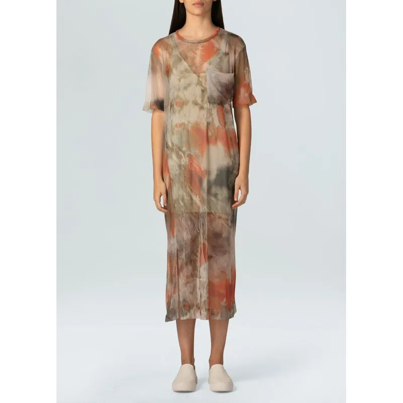 Vestido ala tule - off white - P