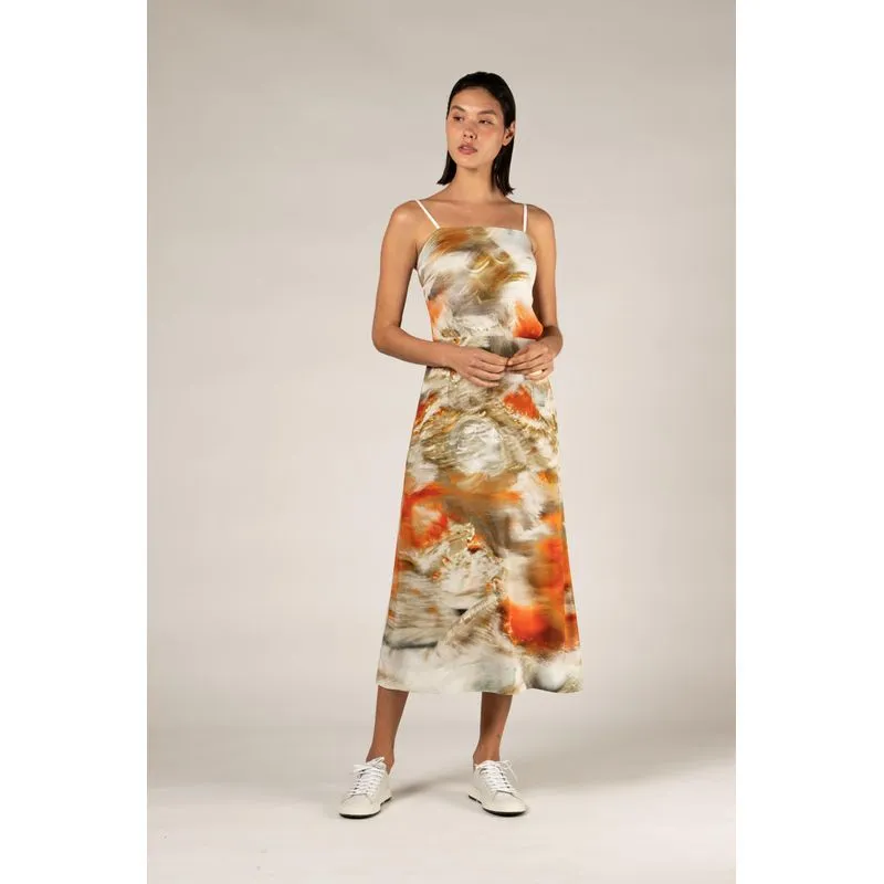 Vestido ala - off white - M