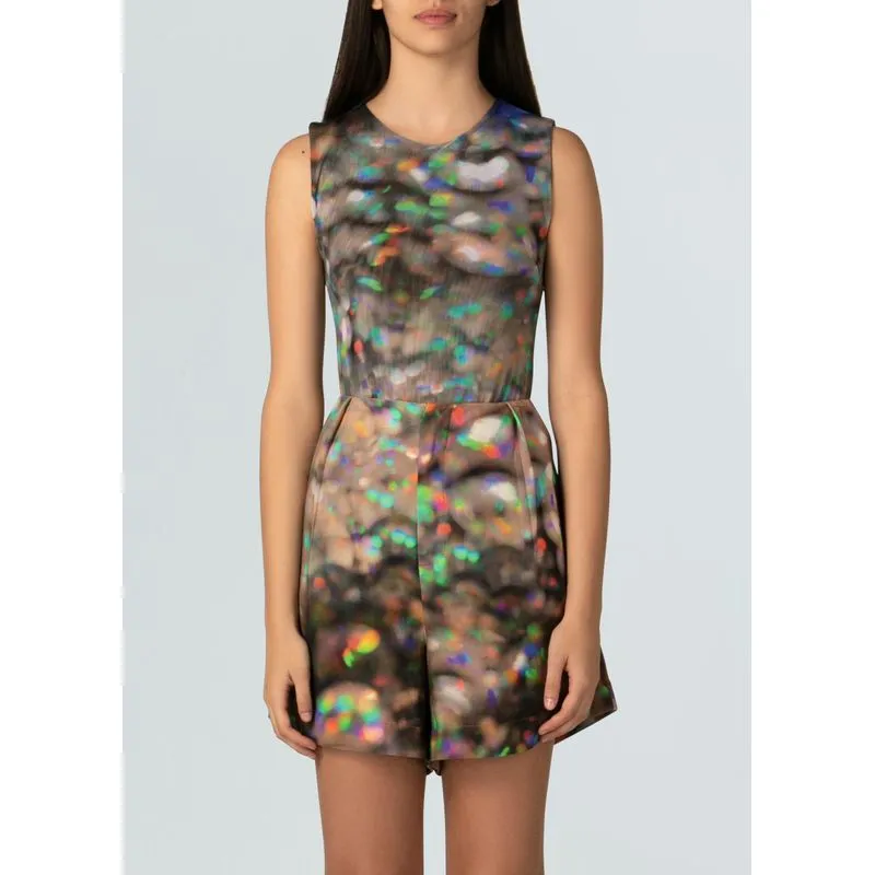 Body lantejo tule - verde - G