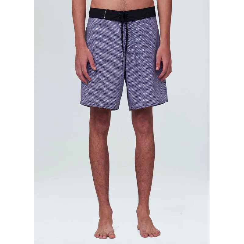 Bermuda surf carboné texture Bermuda surf carbone texture - azul - 44