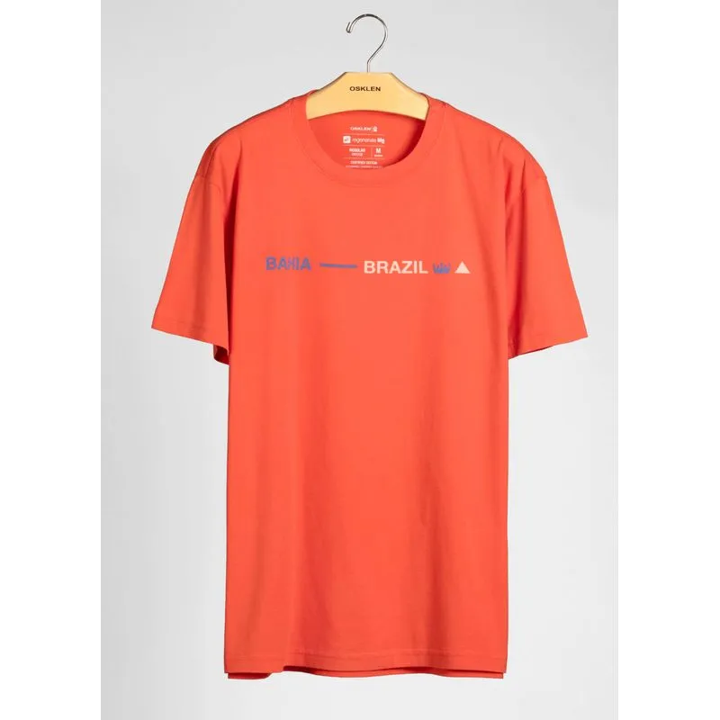 T-shirt vintage bahia - laranja - M